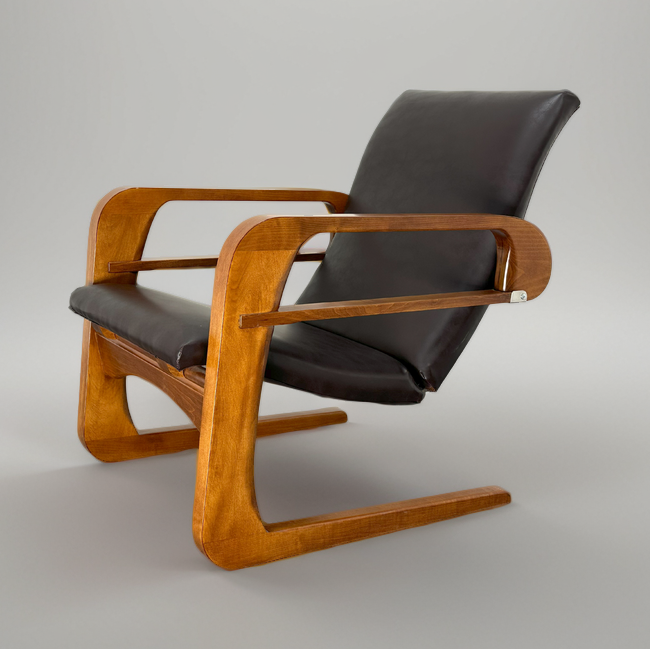 KEM Weber Airline Chair Reproduction