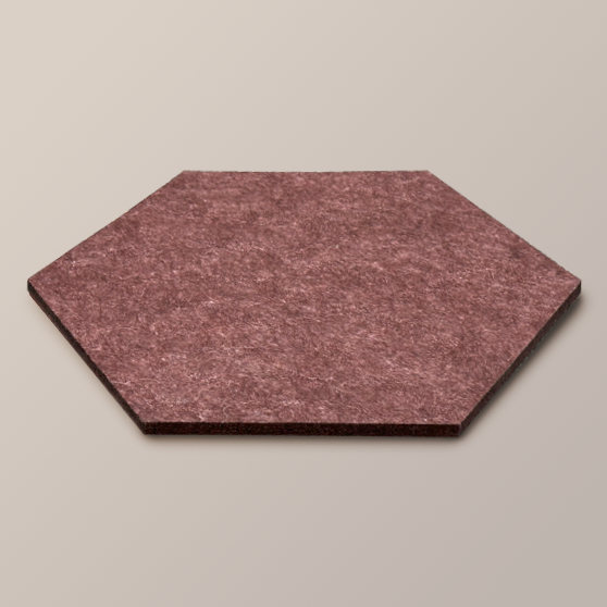 Felt Hexagon, Honeycomb, Wall Decor, 12 pieces, 5.1 SF