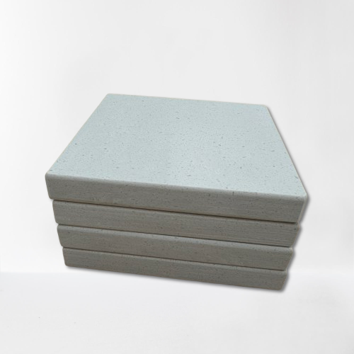Corian Solid Surface Coaster, 3.75" x 3.75" Square | Set of 4 | Kitchen Accessories
