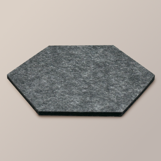 Felt Hexagon, Honeycomb, Wall Decor, 12 pieces, 5.1 SF